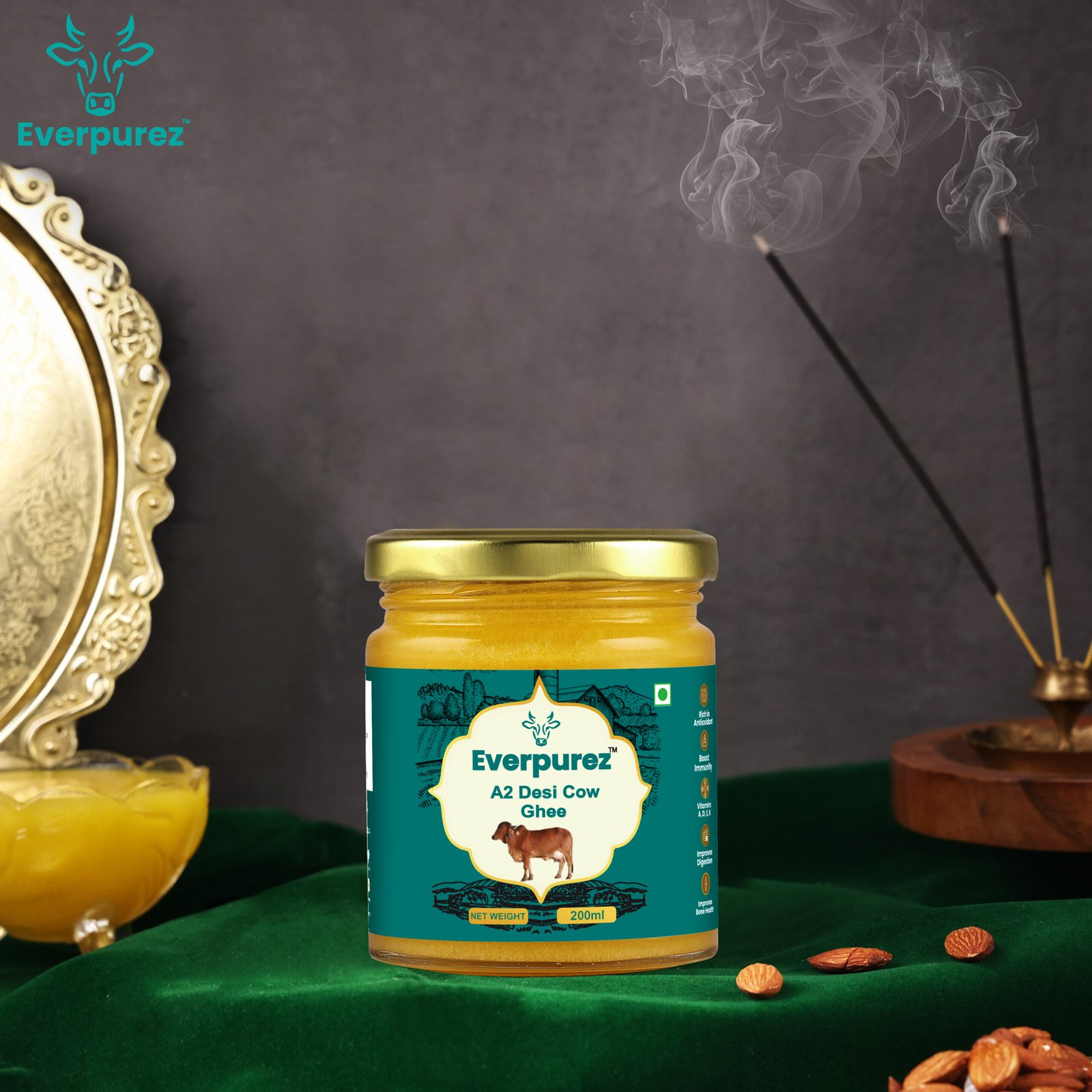 A2 Desi Cow Ghee 200ml - Image 8