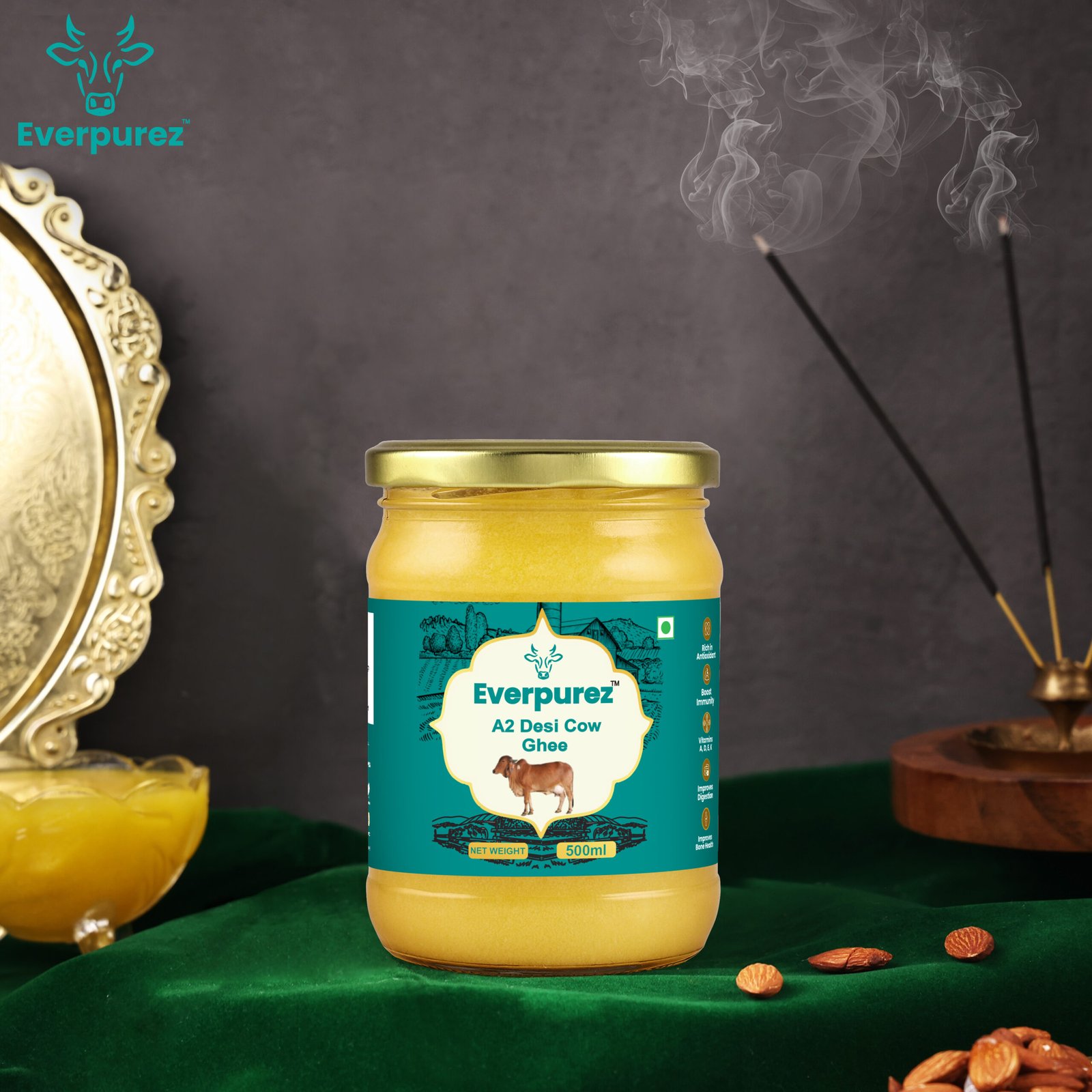 A2 Desi Cow Ghee 500ml - Image 6